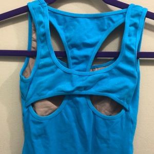 Cut out back Natalie Leotard